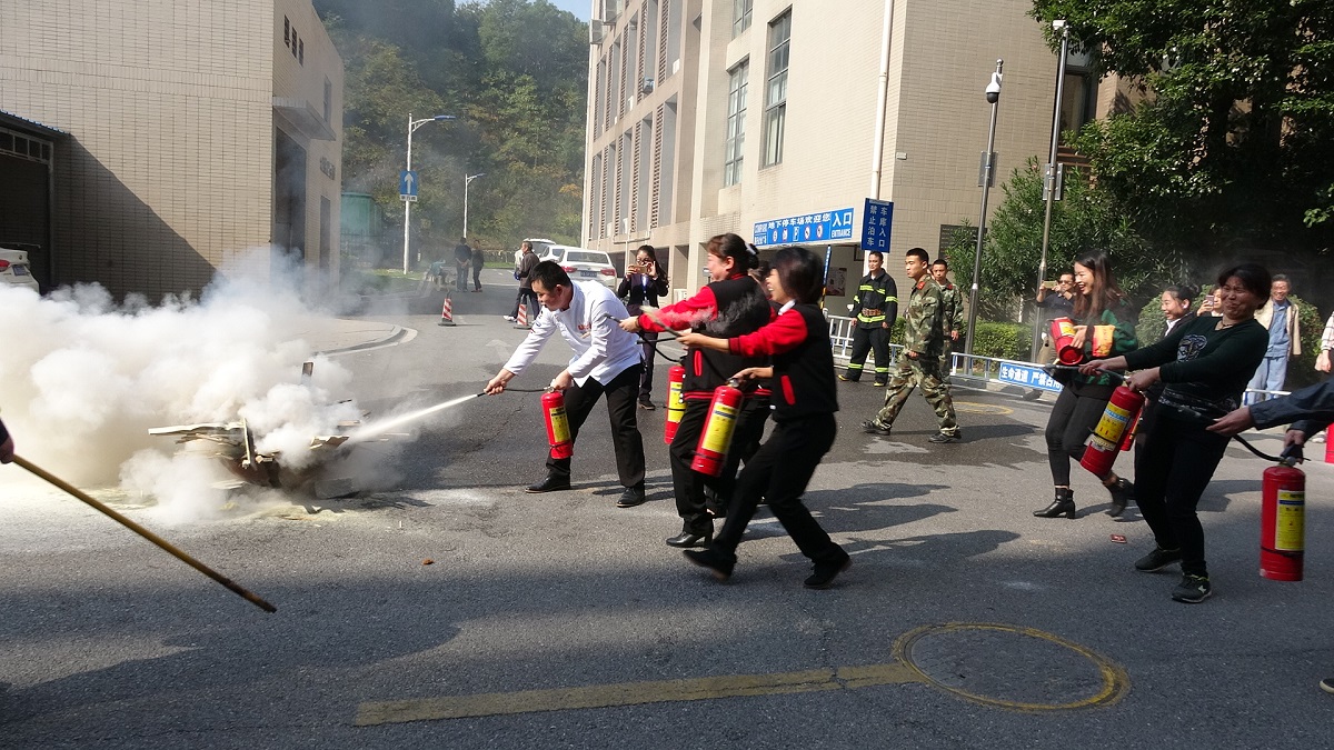 2017年(nián)消防實戰演練